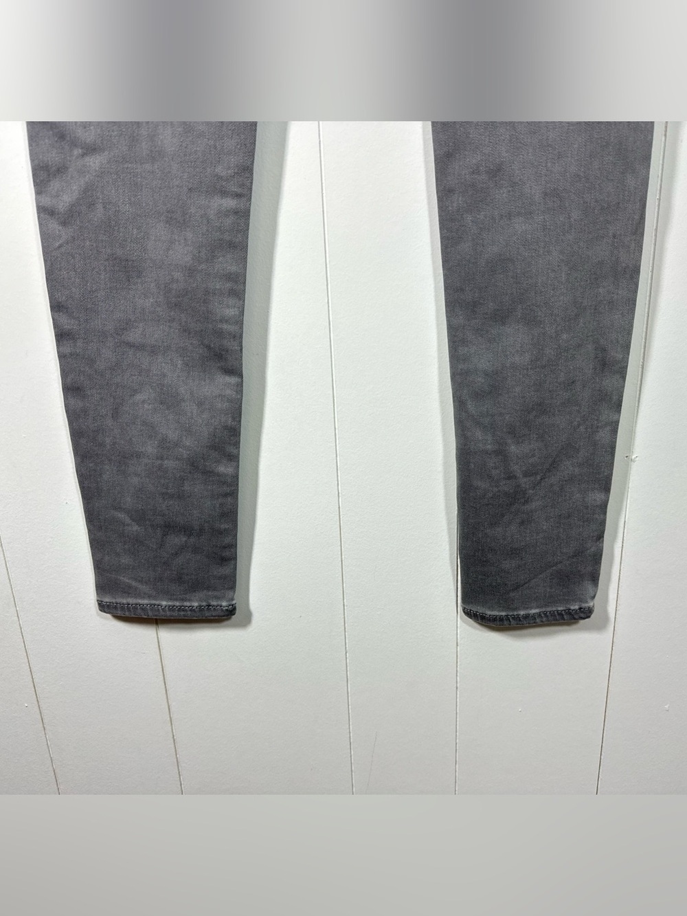 American Eagle Size 8 Long Hi-Rise Gray Cargo Jegging Next Level Stretch - Picture 7 of 14